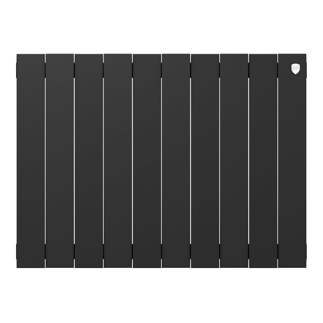 Приобрести royal thermo радиатор биметаллический pianoforte 500 /noir sable ( черный графит ) - 10 секц.