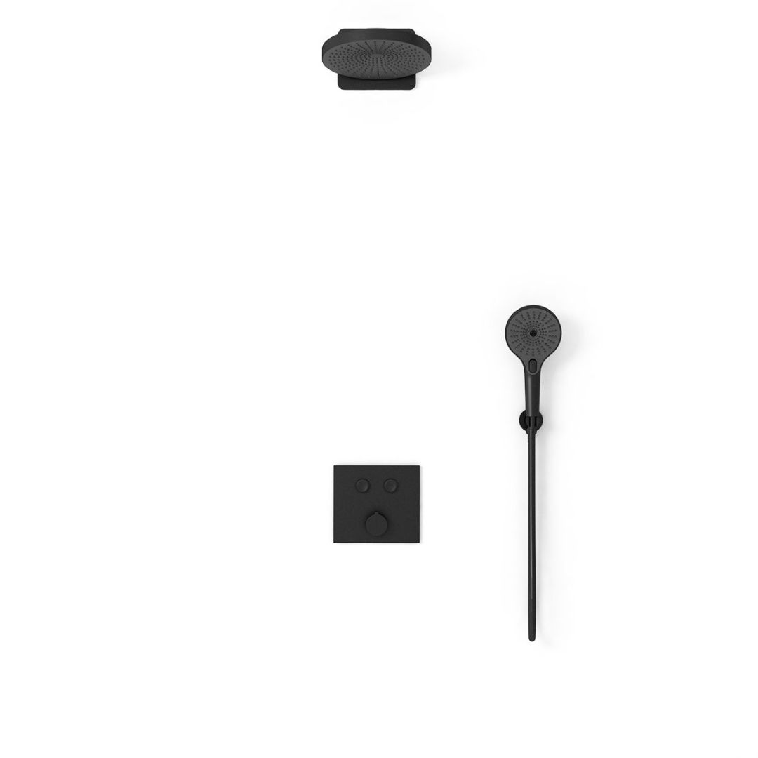 Приобрести vincea встраиваемая душевая система , черная матовая vsfw-4212mb