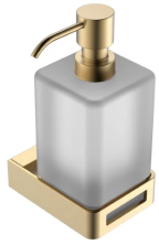 Boheme Дозатор жидкого мыла Q, матовое золото 10957-MG
