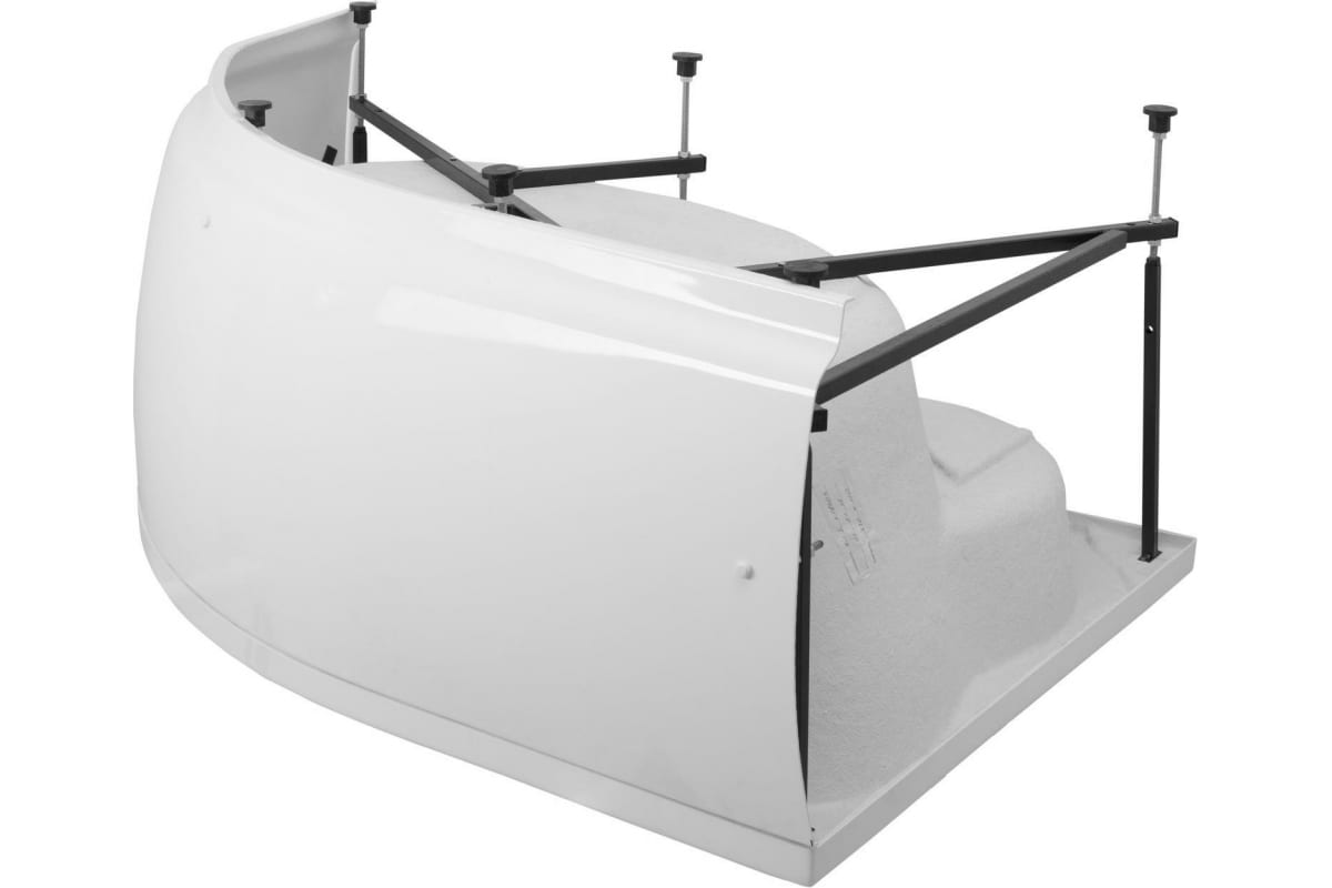 Приобрести aquanet акриловая ванна capri 170x110 см, белая, левая