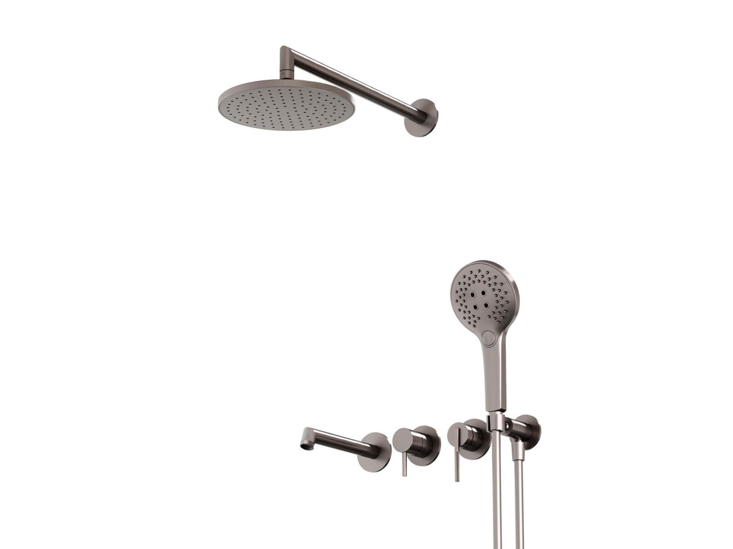 Приобрести hayzburg встраиваемая душевая система, никель hb-4004-3bn