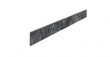Плинтус Coliseumgres Uffizi Floor Project Black, Battiscopa 7.2x90см, черный