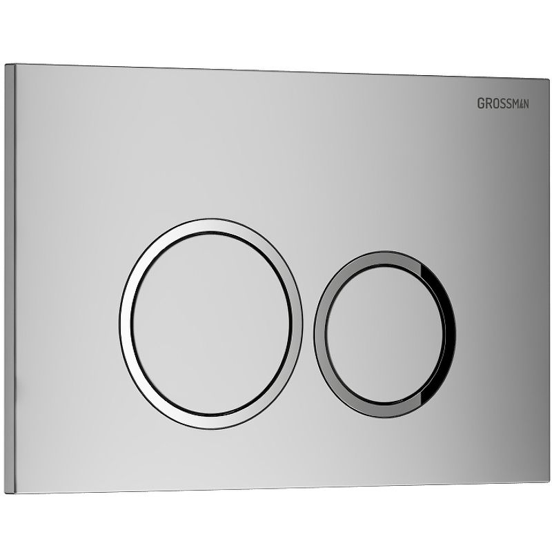 Приобрести grossman клавиша смыва galaxy, матовый \хром 700.k31.01.110.110