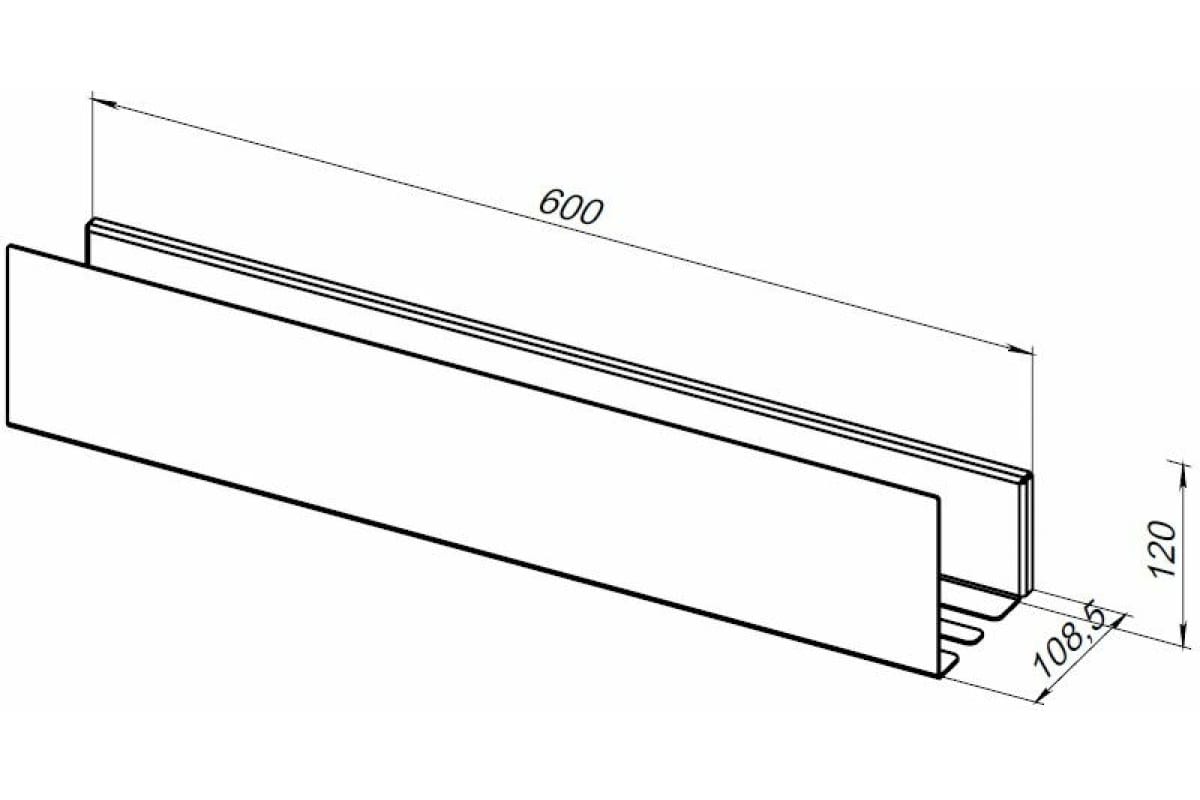 Приобрести aquanet полка магнум 60x12 см белая матовая 00302231