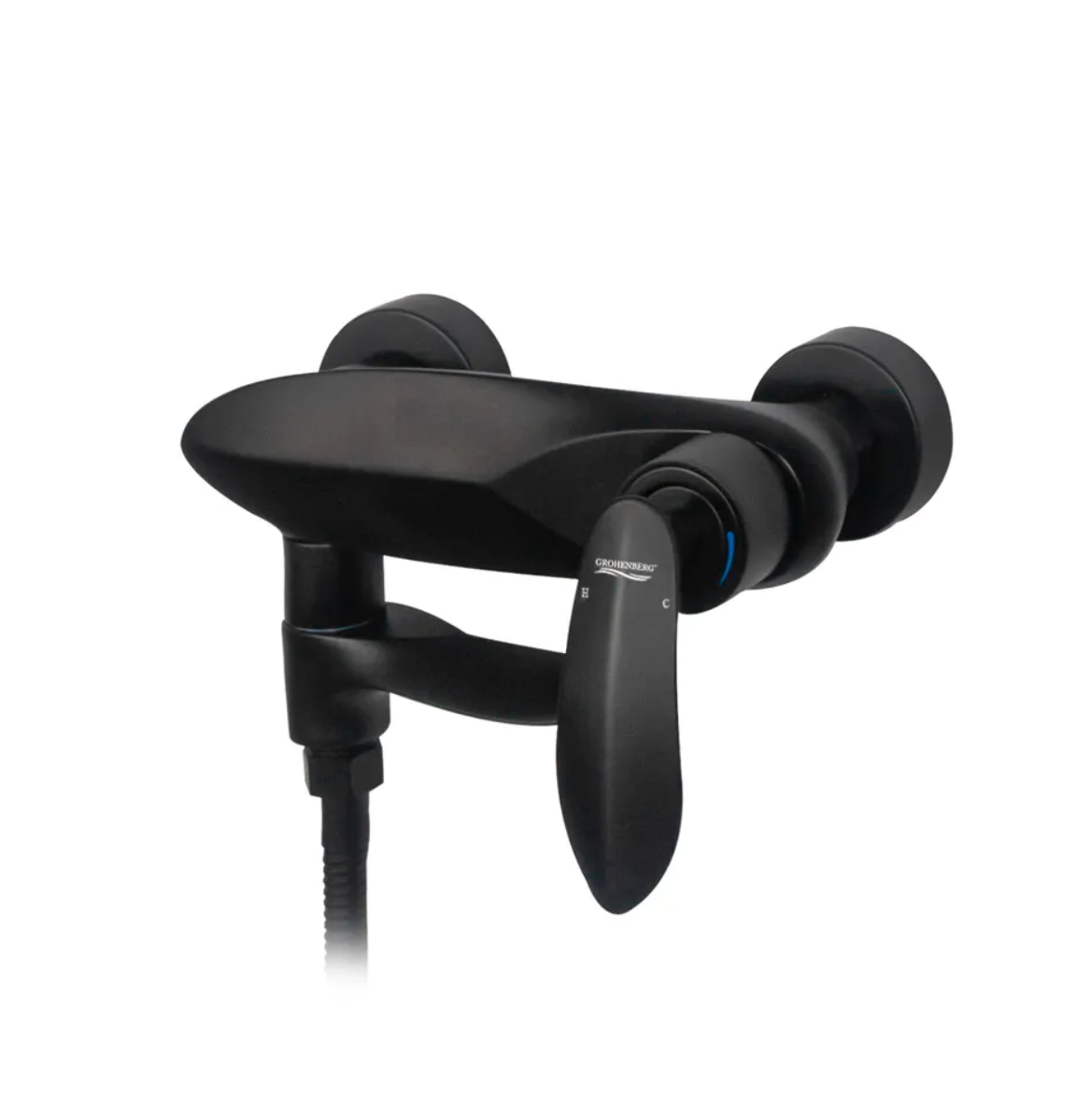 Приобрести grocenberg смеситель для ванны, черный матовый gb8001bl