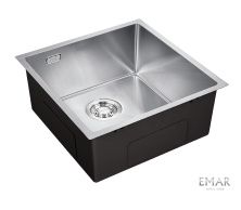 Emar Кухонная мойка 44х42 см, сатин EMB-131A PVD Nano Satine