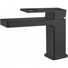 HAIBA Смеситель для раковины 155мм, черный матовый HB-10615-7