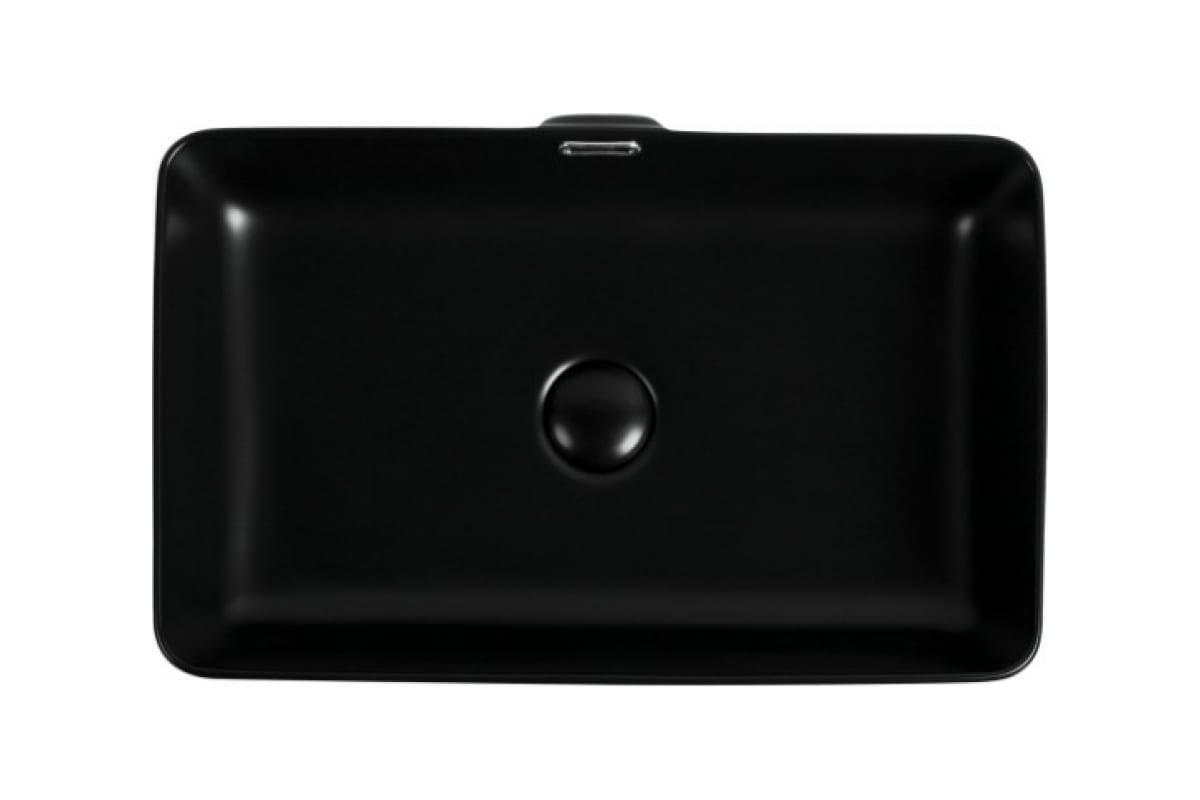 Приобрести aquanet раковина perfect-3-mb 55х35 см, черный матовый