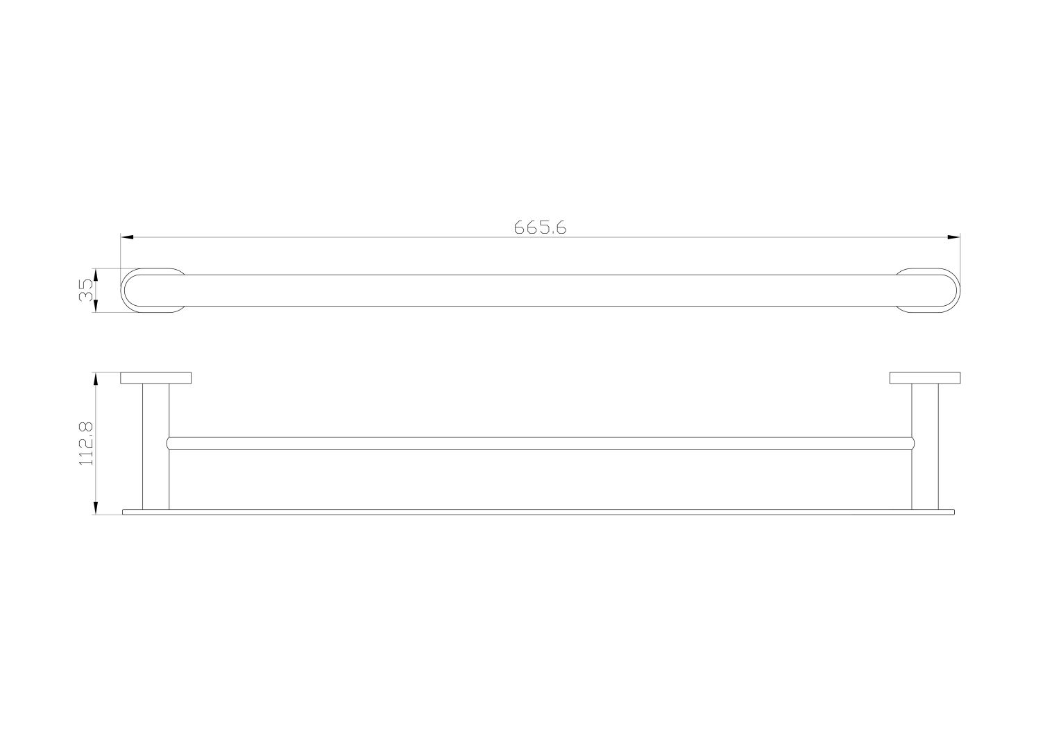 Приобрести полотенцедержатель двойной wonzon & woghand first, глянцевое золото (ww-8411-lg)