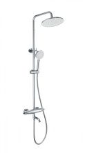 Душевая система с термостатом WONZON & WOGHAND CAPSULE, Хром (WW-B3031-A1-CR)