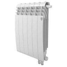 Royal Thermo Радиатор биметаллический BiLiner 500 /Bianco Traffico ( белый ) VR - 6 секц.