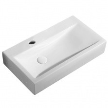 Azario Раковина накладная 66х37.5 см, белая AZ-4310