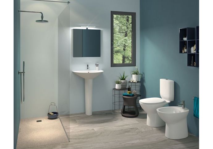 Приобрести унитаз компакт безободковый rak ceramics morning с крышкой микролифт