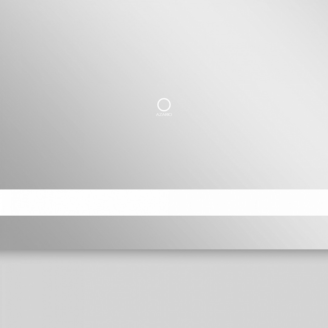 Приобрести azario зеркало 60х80 см, белый, сенсорный выключатель, диммер, подогрев az-z-046whcs