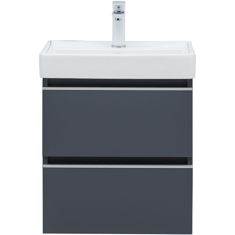 Приобрести aquanet тумба с раковиной вега 50 см, маренго