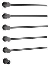 Полотенцесушитель электрический встраиваемый WONZON & WOGHAND HAMBURG, Темный графит (WW-AL315-GM)