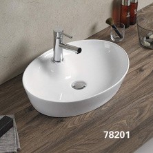 Comforty Раковина 78201 55х42 см, белая