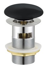 CEZARES Донный клапан с переливом CZR-SAT7-NERO