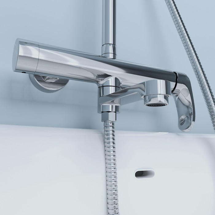 Приобрести iddis душевая система joker, круглая d-200мм, хром joksb1fi06