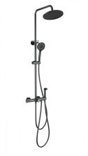 Душевая система с техническим душем и термостатом WONZON & WOGHAND, Темный графит (WW-B3097-A-BGG)