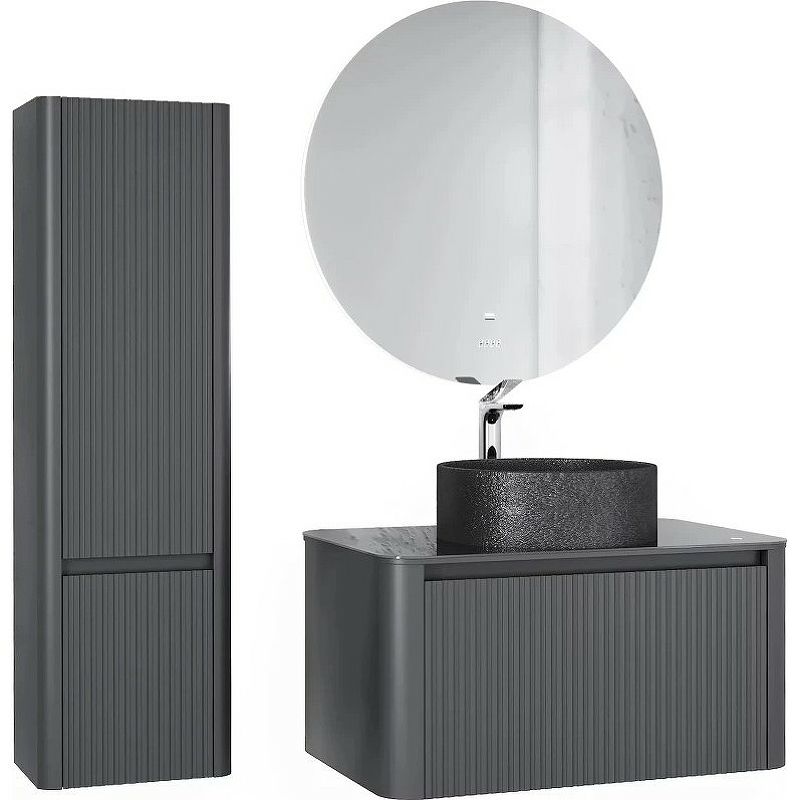 Приобрести jorno пенал подвесной lumino 33 см, антрацит