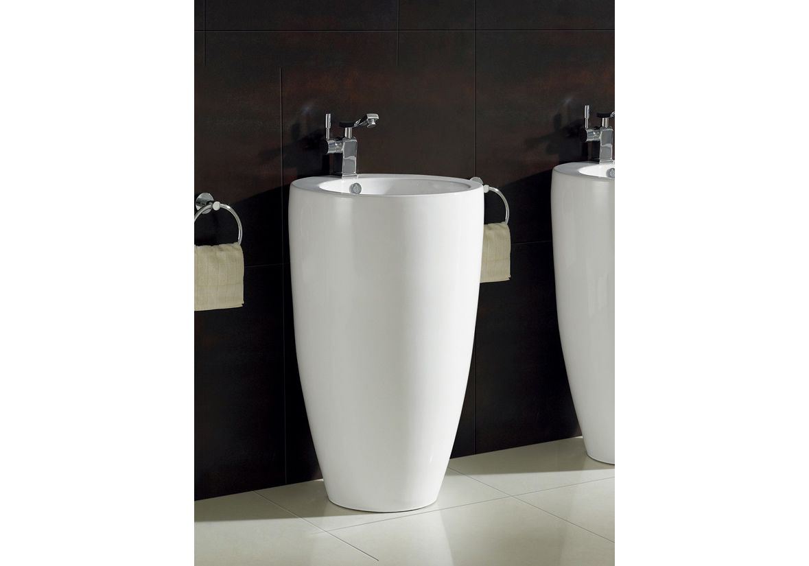 Приобрести раковина напольная ceramalux 50 см b 133