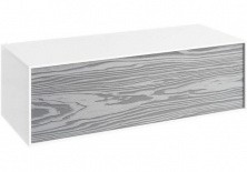 Тумба дополнительная Aqwella Genesis Н12/MG 120 см GEN0312MG, белый/серый