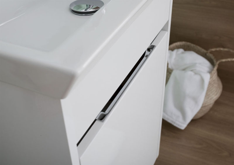 Приобрести aquanet тумба с раковиной дувр 45 см, см, белая