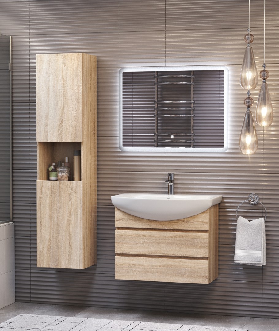 Приобрести vigo пенал wing, подвесной, 35см, дуб сонома pp.win.35 дуб сонома