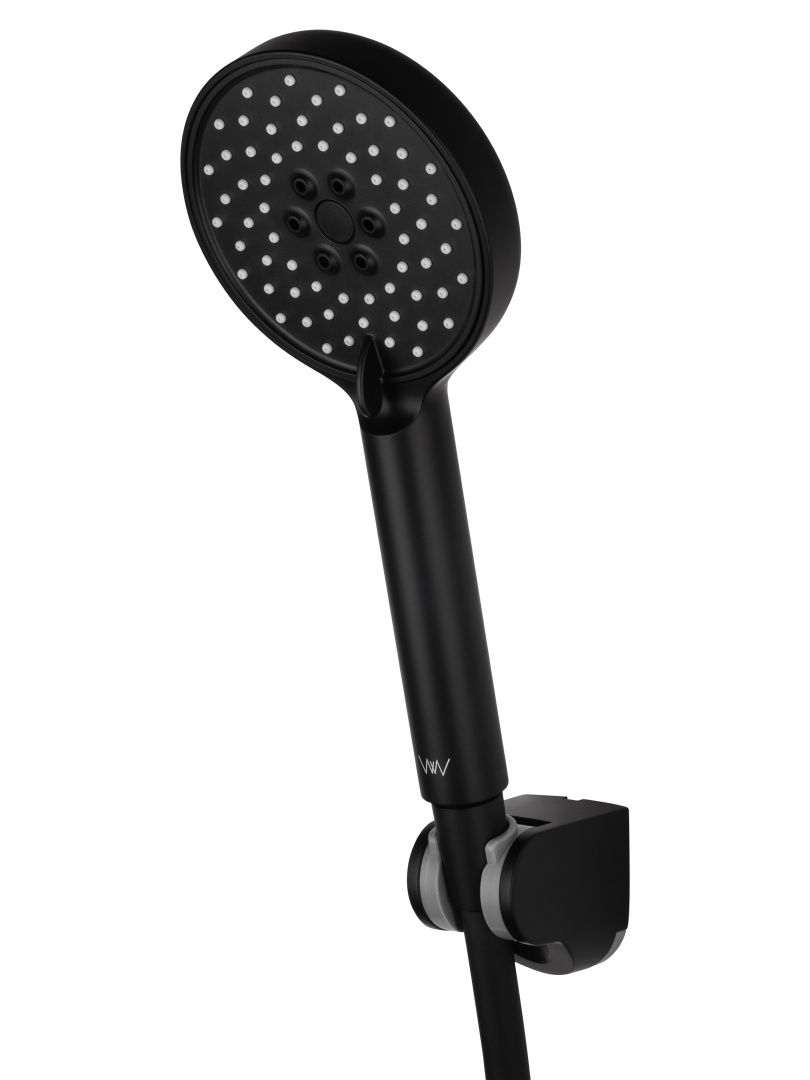 Приобрести смеситель для душа с термостатом wonzon & woghand inn 6, черный матовый (ww-b2029-a-mb)