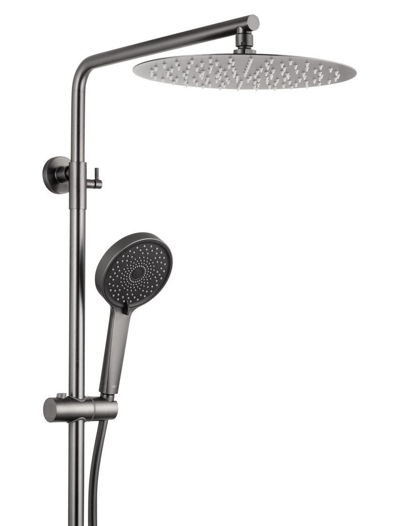 Приобрести душевая система wonzon & woghand tor, темный графит (ww-88047073-bgm)