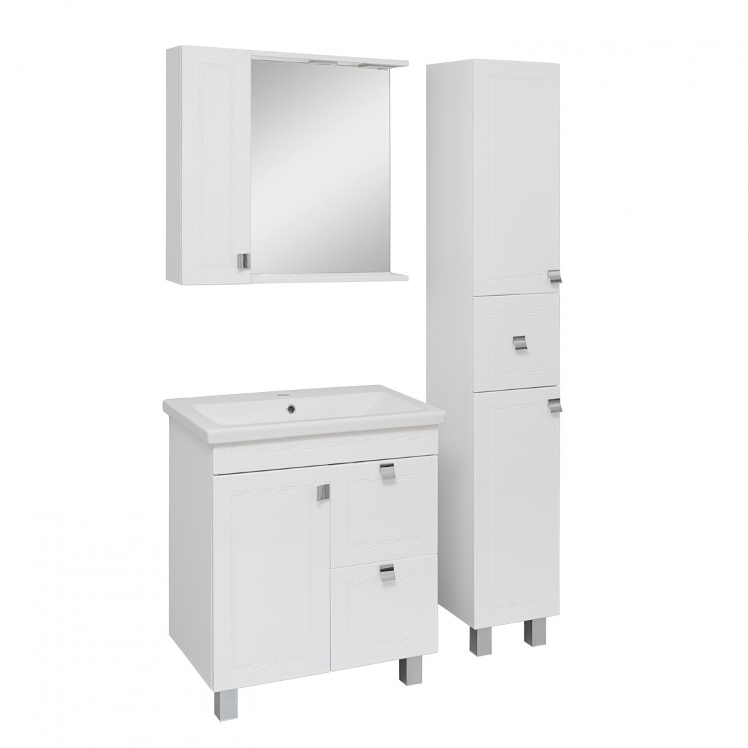 Приобрести зеркальный шкаф ostin 70см. левый