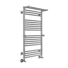 Terminus Полотенцесушитель Аврора П20 50х100 см, с двумя полками, водяной, хром