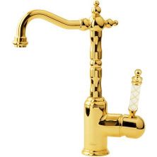 Boheme Смеситель для раковины Murano, высокий, золото 282-MR-W