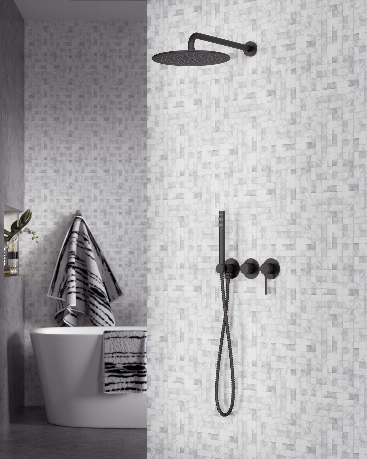 Приобрести душевая система встроенная timo saona sx-2349/03sm черный