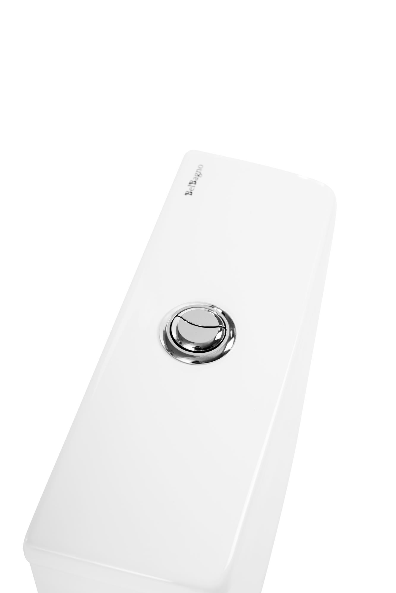 Приобрести belbagno унитаз компакт безободковый ardente-r с сиденьем дюропласт, микролифт, белый bb02093cpr/bb2112sc