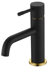 Boheme Смеситель для раковины, Uno. Black Gold 461-BG