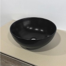 Comforty Раковина 107 MB 40х40 см, черная матовая