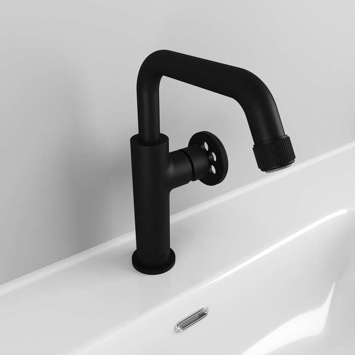 Приобрести iddis смеситель для раковины grange 231мм, высокий, черный grablr0i01