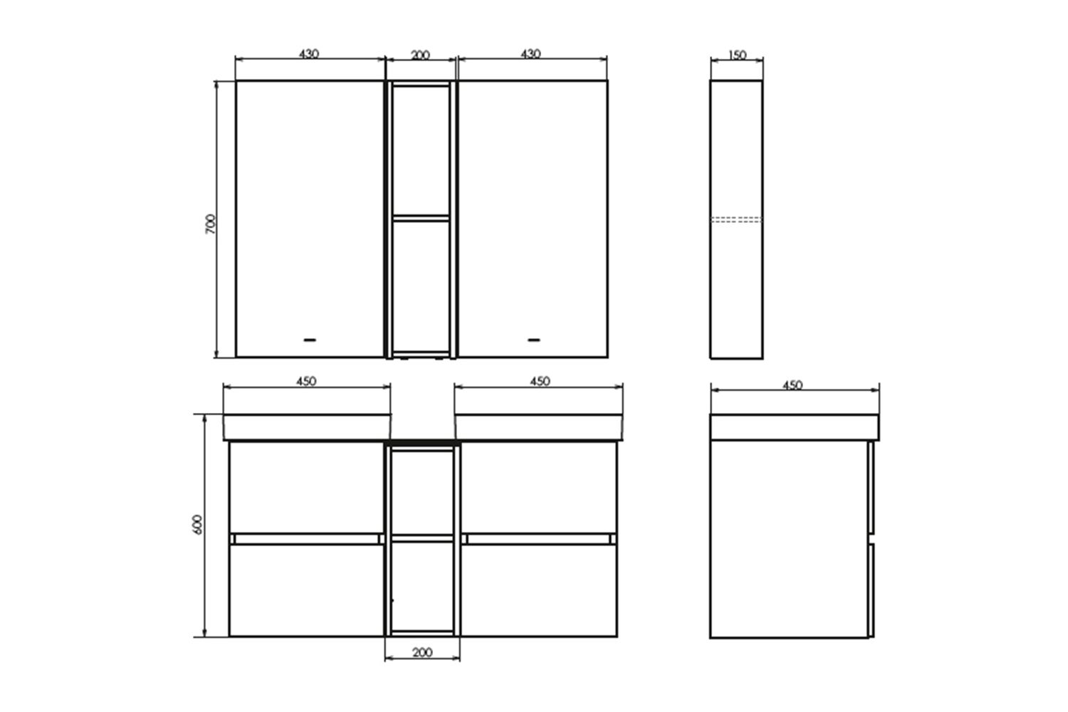 Приобрести сomforty тумба с двумя раковинами дартфорд-110 дуб тёмно-коричневый