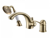 Смеситель на борт ванны ViEiR Luce, 3 -отверстия, бронза V413532D