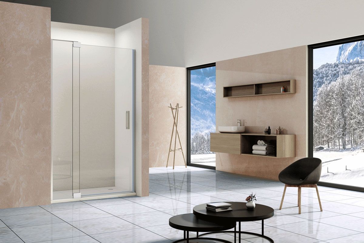 Приобрести vincea душевая дверь extra 110 см, прозрачное, хром vdp-1e1112cl