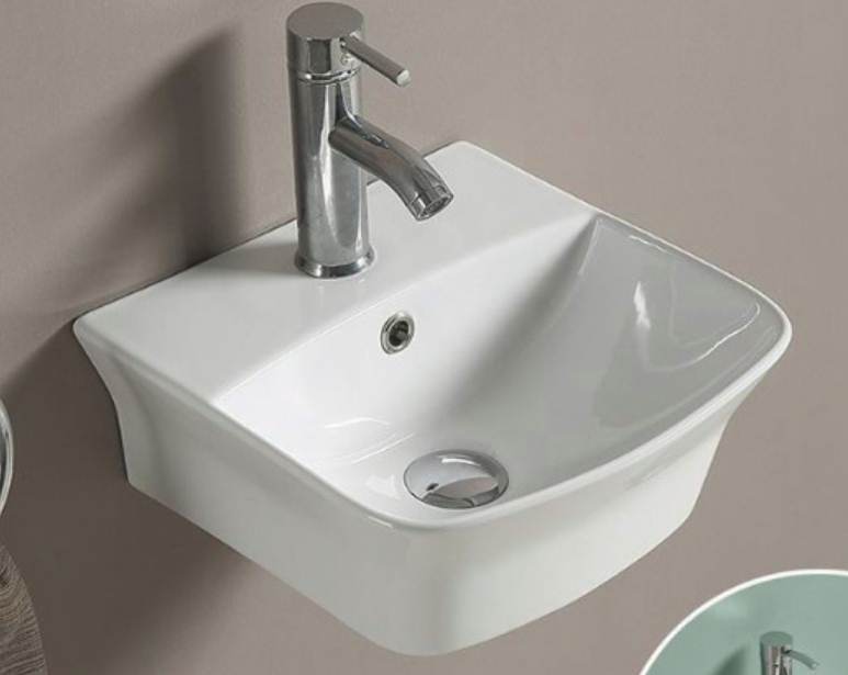 Приобрести раковина подвесная ceramalux 45 см 78369а