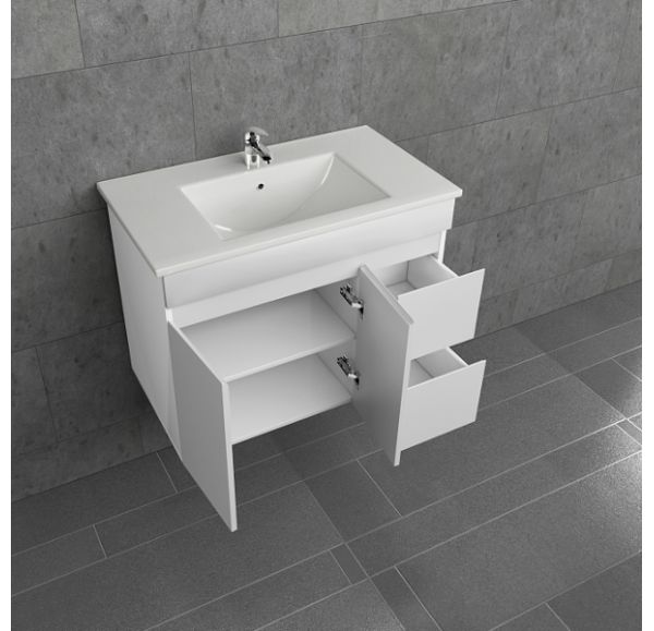 Приобрести mirsant тумба подвесная next 80\1 80 см с раковиной е-80 ут000020468