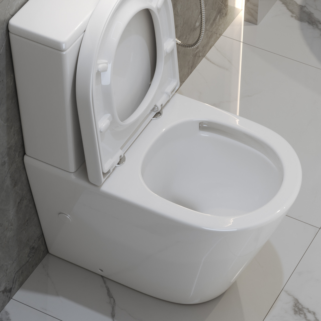 Приобрести belbagno унитаз компакт flay-tor безободковый со смывом tornado с сиденьем дюропласт, микролифт, белый bb2149cp-tor/bb2149t/bb865sc