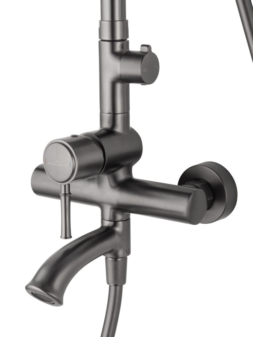 Приобрести душевая система wonzon & woghand tor, темный графит (ww-88047073-bgm)