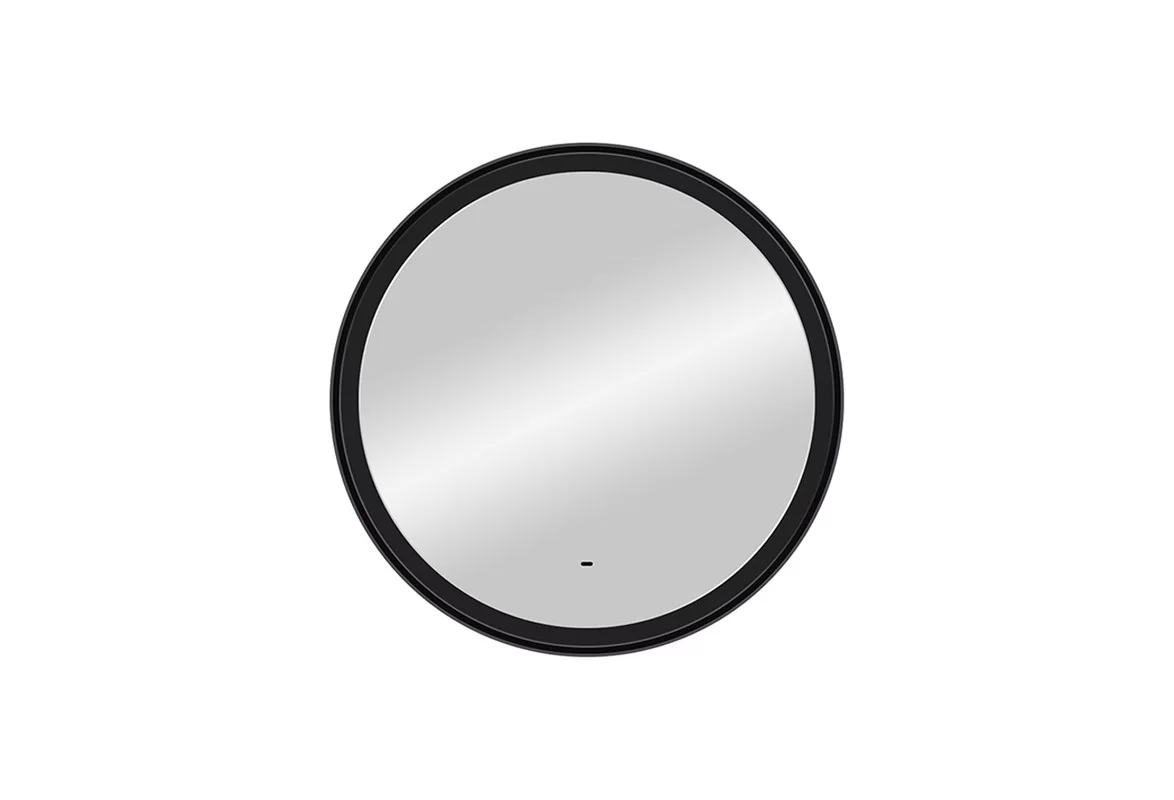 Приобрести continent зеркало с подсветкой planet black 80х80 см, черное