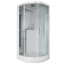 Grossman Гидробокс 100х100 см, четверть круга, белый GR160