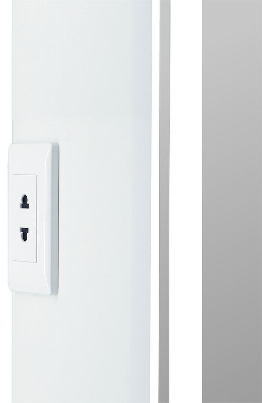 Приобрести continent зеркало шкаф с подсветкой elliott 60х80 см, сенсорный включатель, правосторонее, белое