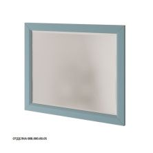 Caprigo Зеркало JARDIN 100 см, голубое, эмаль